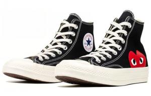 Кеды Converse Comme Des Garçons Play X Chuck 70 High 'Black' 2015 150204C