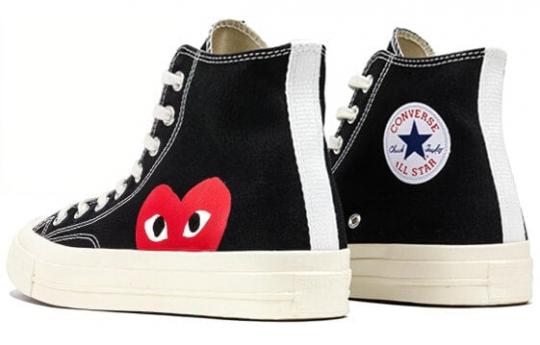 Кеды Converse Comme Des Garçons Play X Chuck 70 High 'Black' 2015 150204C