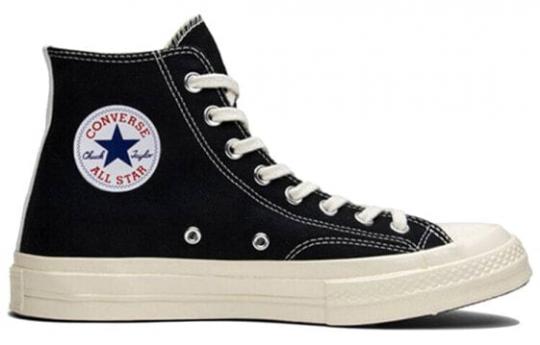 Кеды Converse Comme Des Garçons Play X Chuck 70 High 'Black' 2015 150204C