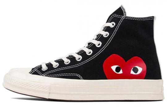 Кеды Converse Comme Des Garçons Play X Chuck 70 High 'Black' 2015 150204C