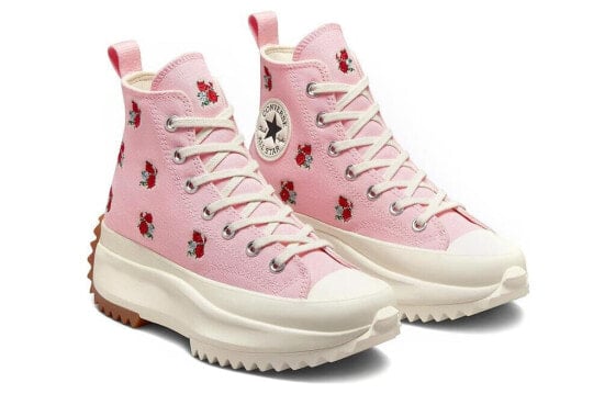 Для треккинга Converse Run Star Hike Platform Hi Embroidered Floral Sunrise Pink A05192C