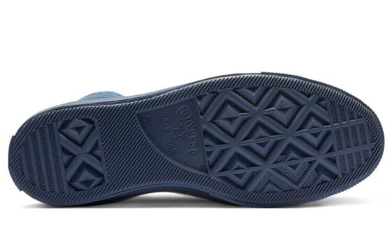 Для треккинга Converse Chuck Taylor All Star Skateboard Shoes Unisex High-Top Blue 563901C