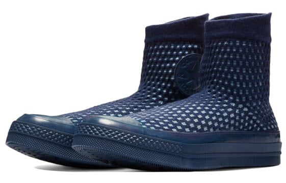 Для треккинга Converse Chuck Taylor All Star Skateboard Shoes Unisex High-Top Blue 563901C