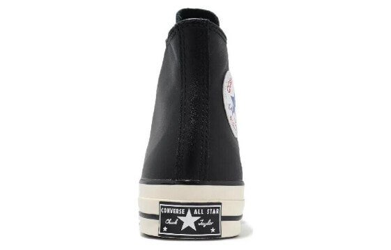 Кеды Chuck 70 Converse Leather High 'Black' A07200C