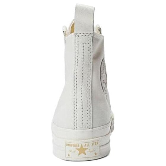 Кеды Converse Chuck Taylor All Star Skateboard Shoes Unisex High-Top White Gold A08232C