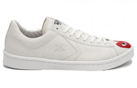 Кеды Converse X Comme Des Garcons Play Pro Leather 'White Red' 34201320