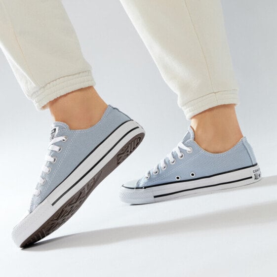 Кеды Converse All Star Skateboard Shoes Unisex Low-Top Gray Blue/White 170466C