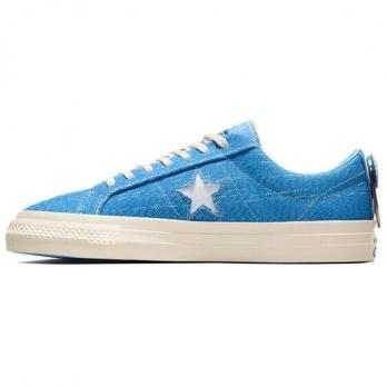 Кеды Converse One Star Series Skateboard Shoes Unisex Low-Top Blue A10074C