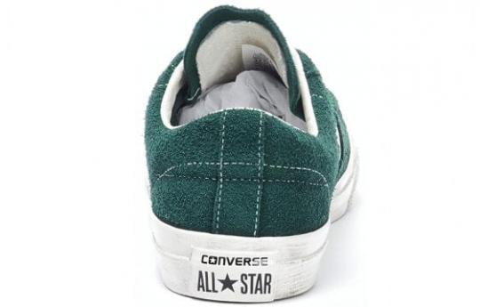 Кеды Converse One Star Series Skateboard Shoes Unisex Low-Top Green White 158939C