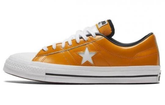 Кеды Converse One Star Series Skateboard Shoes Unisex Low-Top Ginger Yellow 168972C