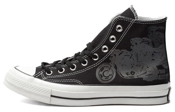Кеды Converse Chuck Taylor All Star Skateboard Shoes Unisex High-Top Black White 147122C