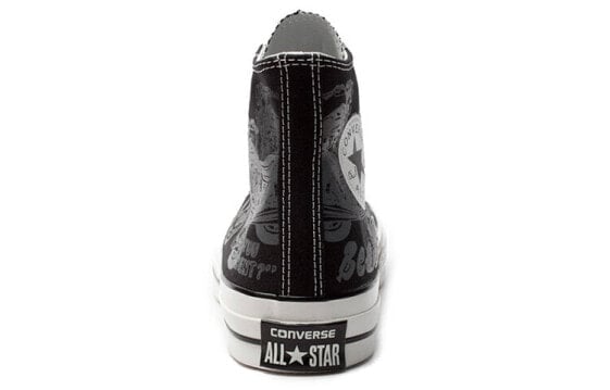 Кеды Converse Chuck Taylor All Star Skateboard Shoes Unisex High-Top Black White 147122C