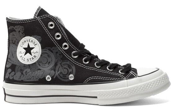 Кеды Converse Chuck Taylor All Star Skateboard Shoes Unisex High-Top Black White 147122C