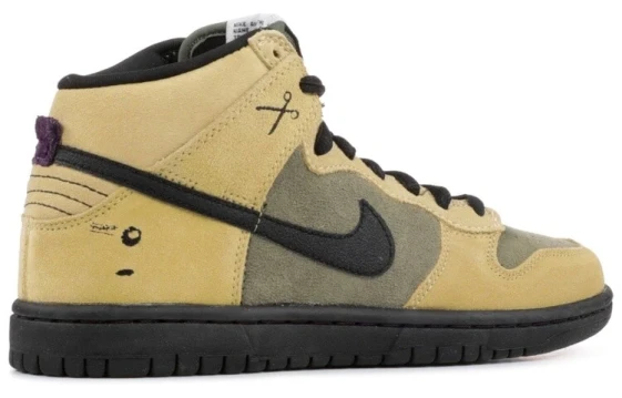 Nike Dunk Wear-Resistant Low-Top Skateboard Shoes Unisex Black DD1391-100（Team543-黑白潮范BBOX）