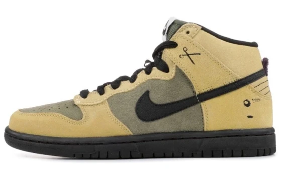 Nike Dunk Wear-Resistant Low-Top Skateboard Shoes Unisex Black DD1391-100（Team543-黑白潮范BBOX）