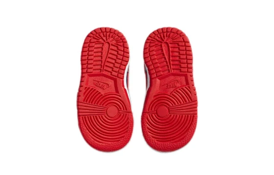 Nike Dunk Wear-Resistant Low-Top Skateboard Shoes Women's Black Red DD1503-101(Team732-蛇来运转)