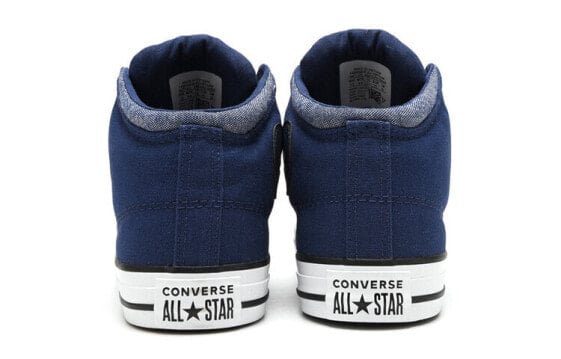 Кеды Converse Chuck Taylor All Star Skateboard Shoes Unisex High-Top Denim Blue Multicolor 164712C