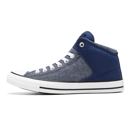 Кеды Converse Chuck Taylor All Star Skateboard Shoes Unisex High-Top Denim Blue Multicolor 164712C