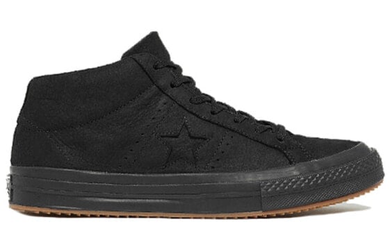 Кеды One Star Converse Counter Climate Mid 'Triple Black' 158832C