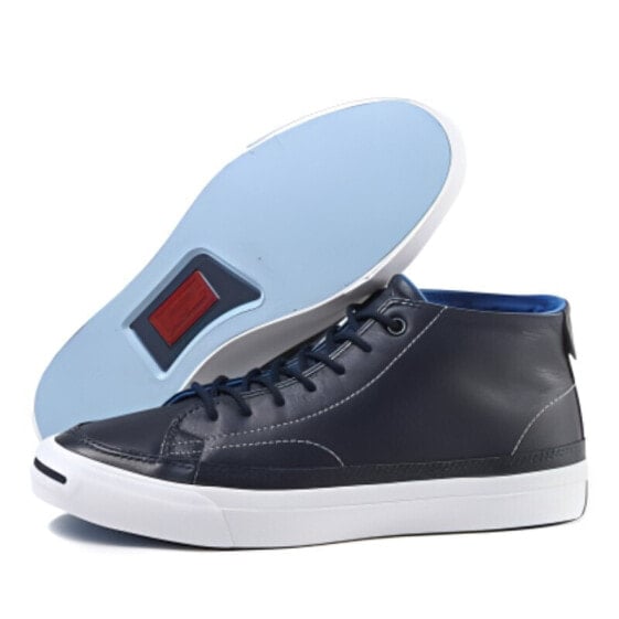Кеды Converse Jack Purcell Skateboard Shoes Unisex High-Top Navy Blue 156365C