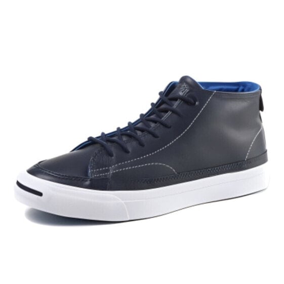 Кеды Converse Jack Purcell Skateboard Shoes Unisex High-Top Navy Blue 156365C