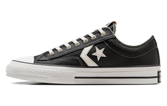 Кеды Converse Star Player 76 Fall Leather Black White A06204C