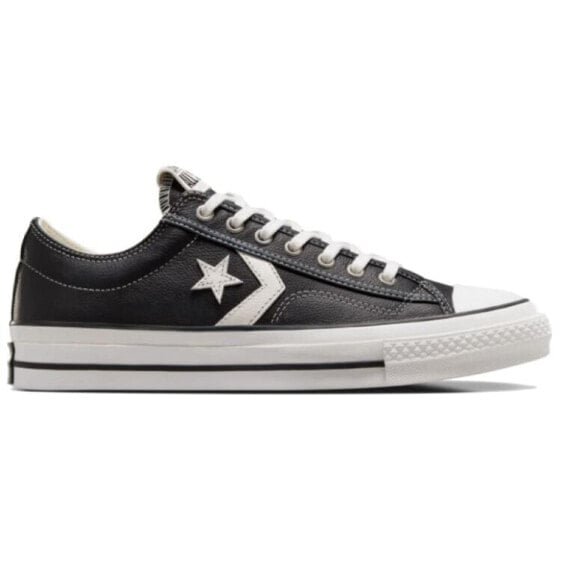 Кеды Converse Star Player 76 Fall Leather Black White A06204C