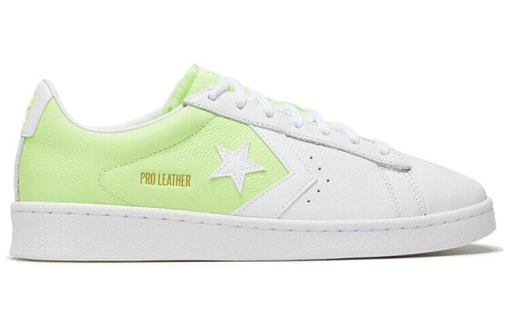 Кеды Pro Leather Converse Low 'White Ghost Green' 167591C