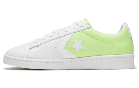 Кеды Pro Leather Converse Low 'White Ghost Green' 167591C