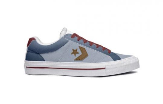 Кеды Converse Skateboard Shoes Unisex Low-Top Gray/Brown A10546C