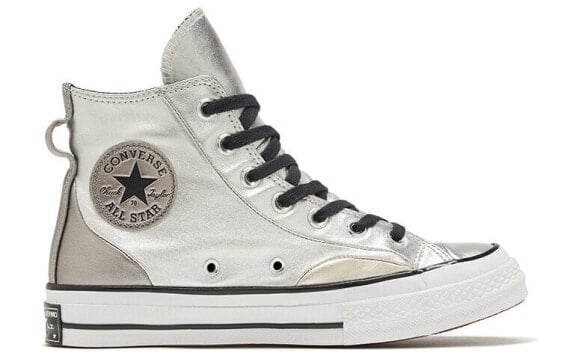 Кеды Converse Chuck Taylor All Star 70 Hi Diamond Metal Silver Women's 569432C