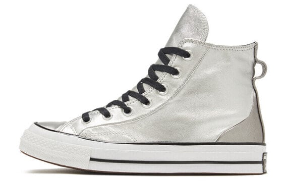 Кеды Converse Chuck Taylor All Star 70 Hi Diamond Metal Silver Women's 569432C