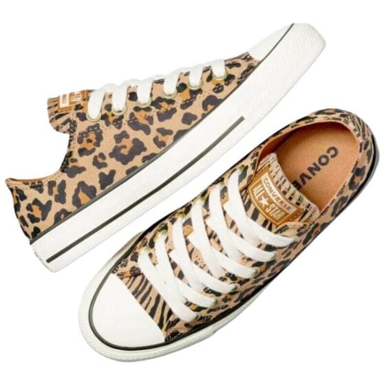 Кеды Converse Chuck Taylor All Star Leopard 'Yellow Black White' Women's A10145C