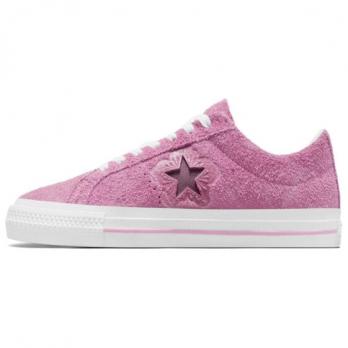 Кеды Converse Cons One Star Canvas Shoes Unisex Low-Top Light Purple, Red, White A11974C