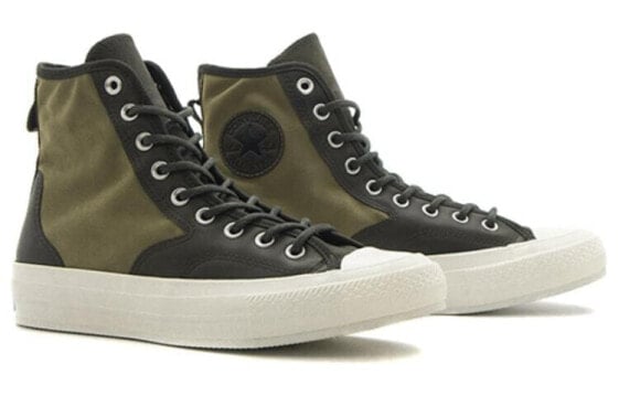 Кеды Converse 1970s Canvas Shoes Unisex High-Top Olive Green 157485C