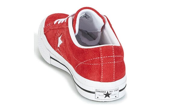Кеды Converse One Star Ox Suede Red 158434C