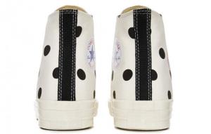 Кеды Converse Chuck Taylor All Star 70 Hi Comme Des Garcons Play Polka Dot White 157251C