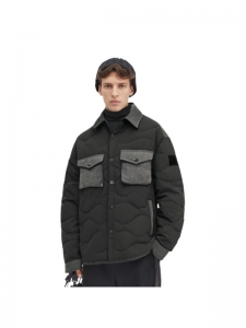 Levi's Down Jacket Men's Blue Black Multicolor