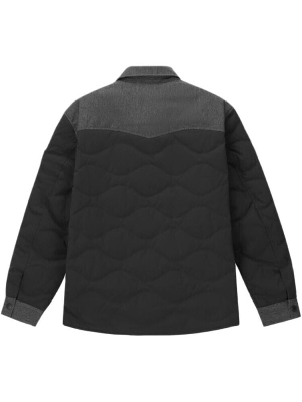 Levi's Down Jacket Men's Blue Black Multicolor