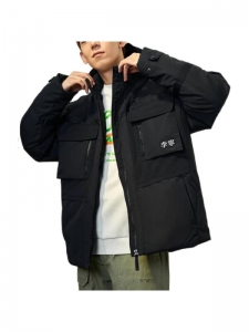 Куртка утепленная унисекс черная Li-Ning 6901034050136