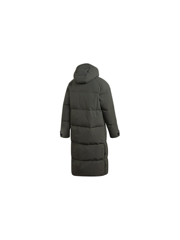 Пуховик мужской повседневный Adidas Deep Earthy Brown