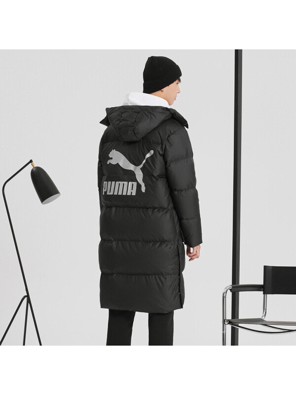 Куртка пуховая универсальная unisex для спорта и отдыха puma Teamliga