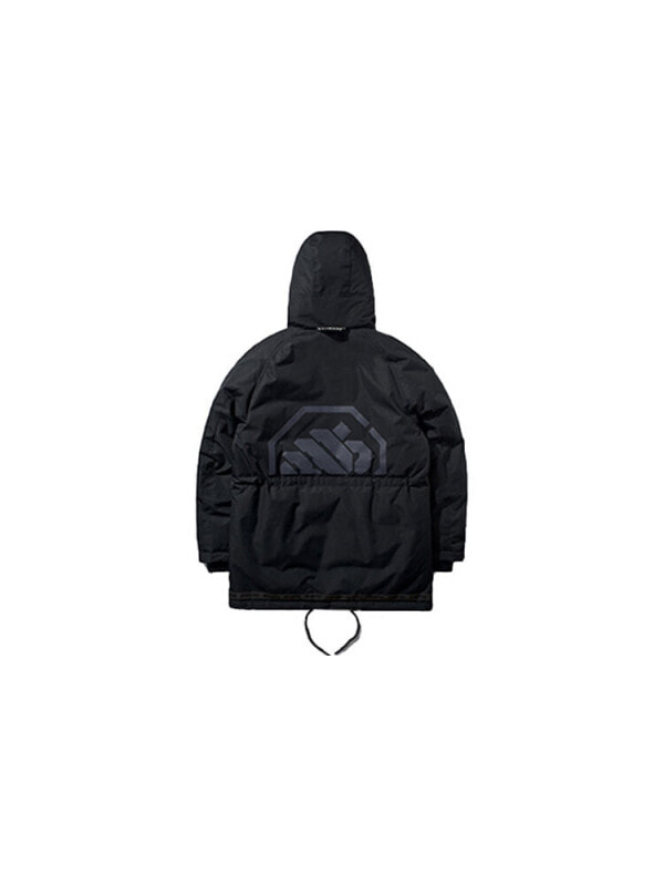 Куртка пуховая мужская повседневная li ning new standard black