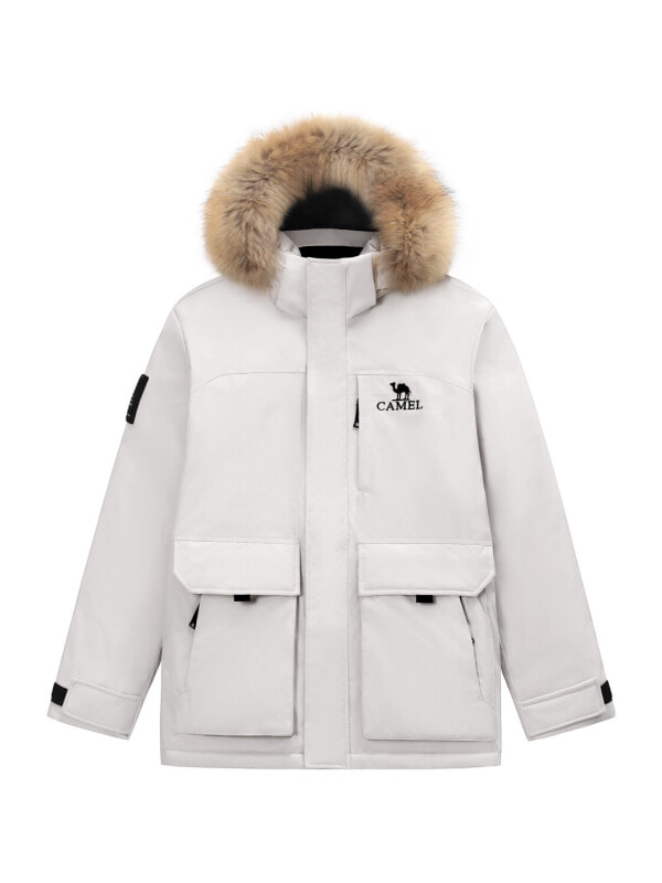 Пуховик универсальный для ежедневной носки Camel Capsule Down Jacket Unisex