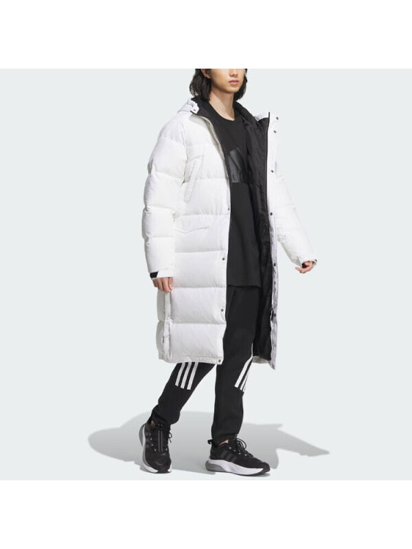 Куртка пуховая мужская для холодной погоды Adidas LONG DOWN