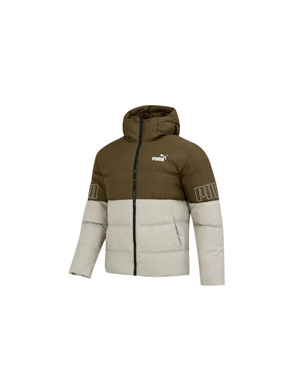 Куртка пуховая утепленная мужская для повседневной носки Puma 4065453499043