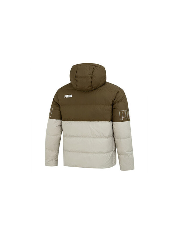 Куртка пуховая утепленная мужская для повседневной носки Puma 4065453499043