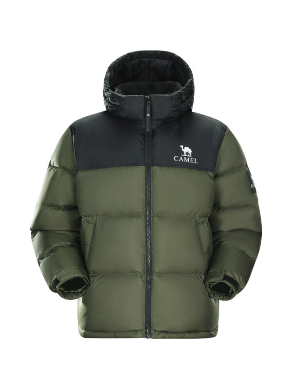 Пуховик утепленный унисекс для повседневной носки Camel ZL90M0107