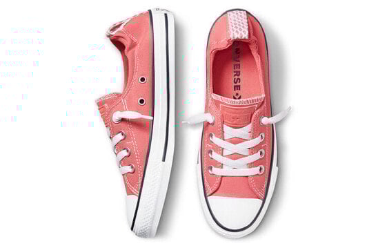Кеды Converse Chuck Taylor All Star Canvas Shoes Women's Low-Top Pink White 571381C
