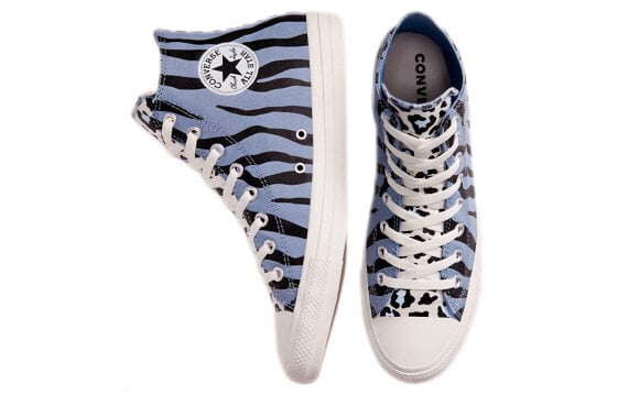 Кеды Chuck Taylor All Star Converse High 'Twisted Archive Print - Zebra' 167629F